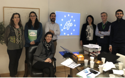 First monitoring meeting of the LIFE GySTRA project